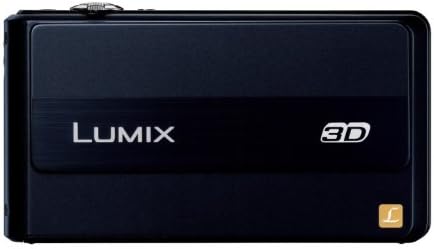 Panasonic Lumix digitális fényképezőgép 3D-s lövöldözős fekete DMC-3D1-K