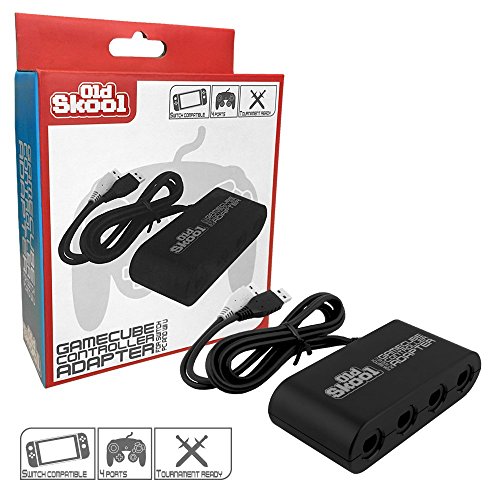 Régi Skool GameCube Vezérlő Adapter Kapcsoló, Wii U, valamint a SZÁMÍTÓGÉP USB-s, 4 Port