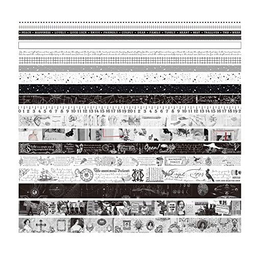 20db Retro Washi Tape Set Kawaii Szalaggal Írószer Journal Kellékek Rács Washi Tape Scrapbooking Dekorációs Ragasztószalag