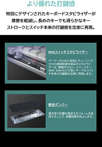 ASUS ROG Falchion Ace Gaming Keyboard (65% - Os Elrendezés/ROG NX Mechanikus Kapcsoló/Dual USB-C/Touch Panel/MINKET Elrendezés/tok