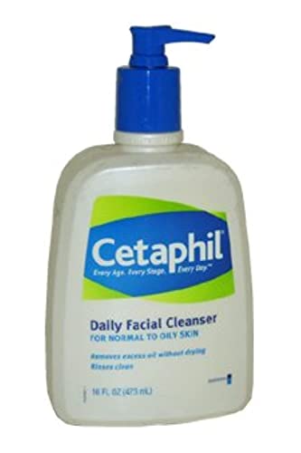 Cetaphil Normál-Zsíros Bőrre Napi Arc Tisztító - 16 Folyadék Uncia