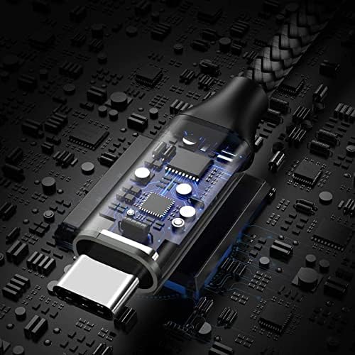 BLUELEC Típusú USB-C Kábel USB2.0 Gyors Töltés, (3-Pack 3feet) USB A-USB-C Fonott Nylon Adatok Szinkron Átvitel Kábel Kompatibilis