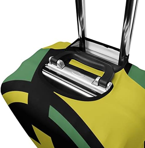 A Zászló Tervek Rugalmas Utazási Csomagtér Fedél Mosható Feladott Bőrönd Protector Illik