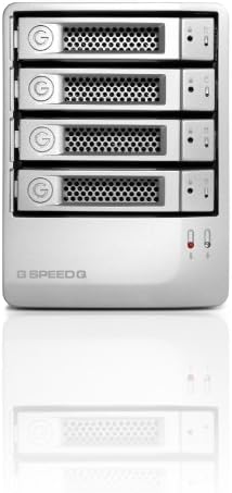 A G-Technology G-SEBESSÉG Q 12TB nagysebességű RAID Tömb eSATA, USB 2.0, Firewire 400, Firewire 800 Felületek Videó Szerkesztő