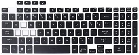 Keyboard Cover Kompatibilis a 2022 ASUS TUF Játék F15 FX507 Laptop, 2022 ASUS TUF Dash 15 Szerencsejáték FX517 az ASUS TUF