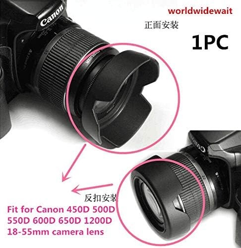 Szerszám Alkatrészek 1DB EW-60C napellenző Sapka Takarja A Canon Fényképezőgép 450D 500D 550D 650D 18-55mm