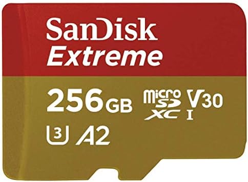 SanDisk Extreme (UHS-1 U3 / V30) A2 256 gb-os MicroSD (2 Csomag) Memória Kártya GoPro Hero 9 Fekete Action Cam Hero9 SDXC