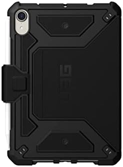UAG iPad Mini Tok (6 Gen, 2021) [8.3-hüvelykes Képernyő] Metropolis, Fekete & iPad Mini (6 Gen, 2021) [8.3-hüvelykes Képernyő]