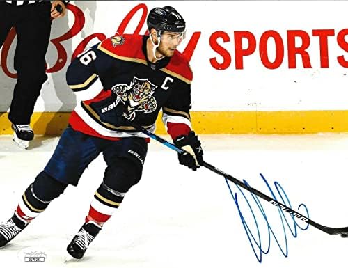 Aleksander Barkov aláírt Florida Panthers 8x10 fotó dedikált 3 TÁRSASÁGGAL - Dedikált NHL-Fotók