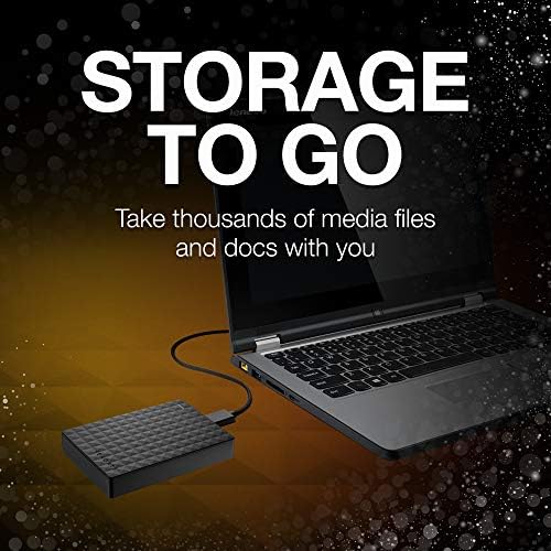 Seagate Expansion Hordozható 4 TB Külső Merevlemez Asztali HDD – USB 3.0 PC Laptop (STEA4000400)