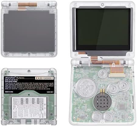IPS Kész Korszerűsített eXtremeRate Világít Sötét - Zöld Egyéni Csere Ház Shell Gameboy Advance SP GBA SP – Kompatibilis