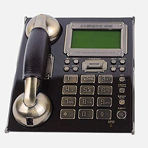 N/A Retro Forgó Tárcsa Telefon Antik Vezetékes Kontinentális Telefon Telefon Dekoráció (Szín : B)