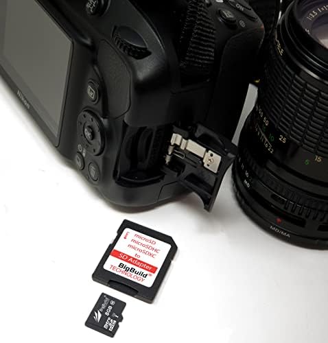BigBuild Technológia 8GB Ultra Gyors 80MB/s microSDHC Memória Kártya LG Q9, Q31, Q51, Q52, Q60, Q61, Q70, Q92 mobiltelefon