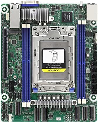 Az AsRock Rack ROMED4ID-2T Védett(Mély Mini-ITX) Szerver Alaplap AMD SP3 (LGA4094) EPYC 7002 Sorozat