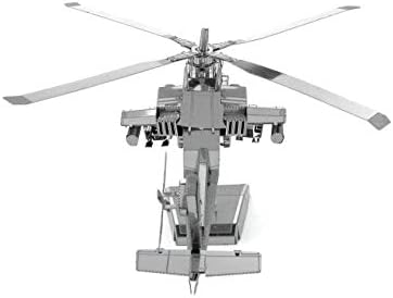 Fém Föld Fascinations AH-64 Apache 3D-s, Fém Modell Kit Csomag Csipesz