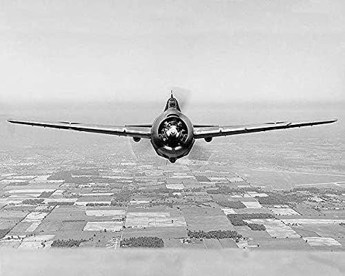 Grumman F4F Wildcat VILÁGHÁBORÚS Repülőgép 11x14 Ezüst-Halogenid-Fotó Nyomtatás
