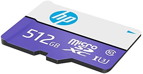 HP 512 gb-os mx330 Osztály 10 U3 microSDXC Flash Memóriakártya - 100MB/s, Class 10, U3, 4K UHD, Full HD, UHS-nem, Micro SD