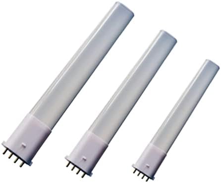 2-Pack 2GX7 Bázis LED Izzó 6W/8W=50W/70W 4-Pin Fénycső PL CFL Cső Plugin Izzók, Izzó Lustale Utólag Cső Lámpa, Kompakt Fénycső