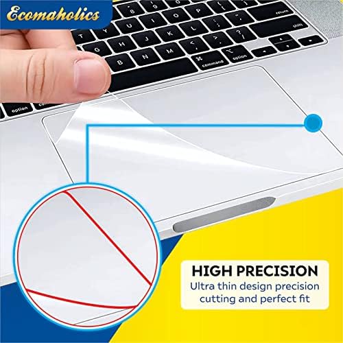 (2 Db) Ecomaholics Laptop Touch pad Védő Fedelet a 2022 HP Kabrió 2-in-1 Chromebook Laptop, 14 Col, Átlátható, Nyomon pad