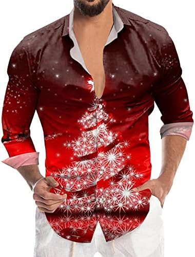 Férfi Karácsony Mikulás Ajándék 3D-s Digitális Nyomtatás Hajtóka Rövid Ujjú Póló T-Shirt Póló Férfi ruházat Gyermek Nadrág