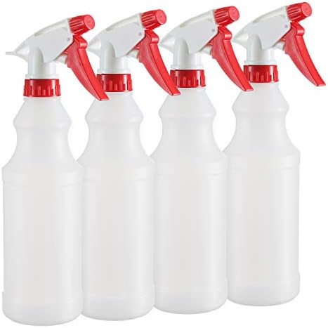 DilaBee Spray-ket - 4 Csomag - Műanyag Üres Spray-ket Tisztítási Megoldások, a Haj, a Növények, Háztartási, Kereskedelmi