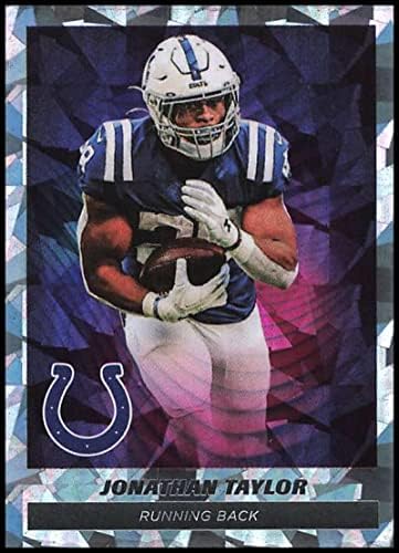 2021 Panini Matrica 186 Jonathan Taylor FÓLIA Indianapolis Colts NFL Labdarúgó-Mini Matrica Trading Card