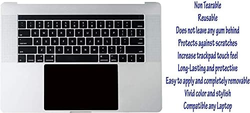 (2 Db) Ecomaholics Prémium Trackpad fólia Samsung Galaxy Book2 Pro (15.6) 15.6 hüvelykes Laptop, Fekete Touch pad Fedezze