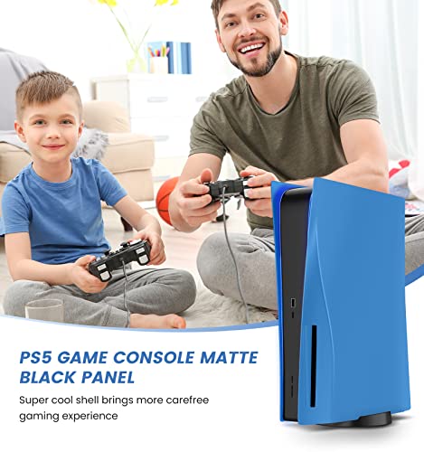 PS5 Lemez Kék Előlap A Gamepad Vezérlő Konzol PS5 Lemez Kiadás Tartozékok DIY Dekoráció Készlet Kontroller Állni, Fejhallgató