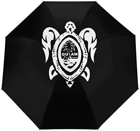 Guam Pecsét Teknős Fordított Esernyő Szélálló Fordított Összecsukható Esernyő a C-Alakú Fogantyú a Férfiak Nők