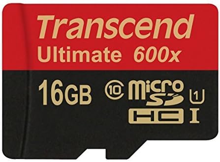 Transcend 32 GB-os microSDHC Class 10 UHS-én Memória Kártya Adapter 90 MB/S (TS32GUSDHC10U1)
