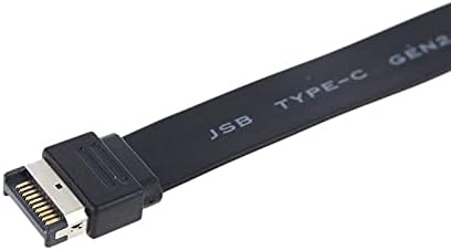 Csatlakozók 35cm USB 3.1 Típus-E a Férfi-C Típusú Női Csatlakozó Hosszabbító Vezeték Kábel Adapter