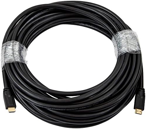 Monoprice Szabványos HDMI Kábel - 25 Méter - Fekete | 1080i @ 60Hz, 4.95 Gbps, 24AWG, CMP - Kereskedelmi Sorozat