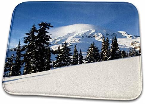 3dRose Mount Rainier NP Után Téli Hóvihar - US48 JWI1176 -... - Fürdőszoba Kád Szőnyeg Szőnyeg (szőnyeg-95924-1)