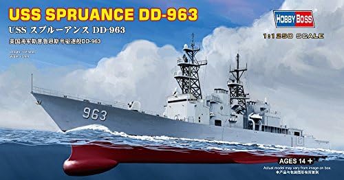 Hobbi Főnök USS Spruance DD-963 Hajó Modell-Készlet