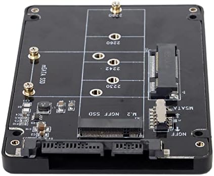 Xiwai Combo M. 2 NGFF B-Key & mSATA SSD SATA 3.0 Adapter Átalakító Esetben Burkolat Kapcsolót