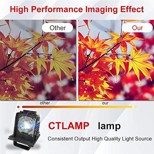 CTLAMP A+ Minőség 915P106010 Csere Projektor Lámpa Izzó Ház Kompatibilis Mitsubishi WD-60638 / WD-60738 / WD-60C10 / WD-65638