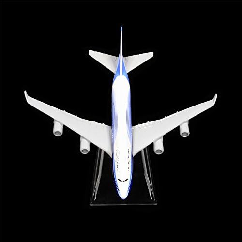 24 Órás Boeing 747-Es Ötvözet Fém Repülőgép Modellek, Die-cast 1:400