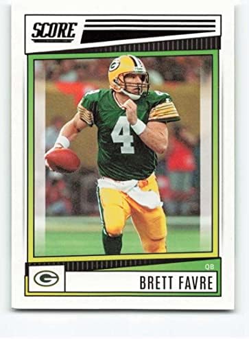 2022 Pontszám 101 Brett Favre NM-MT Green Bay Packers Futball NFL -