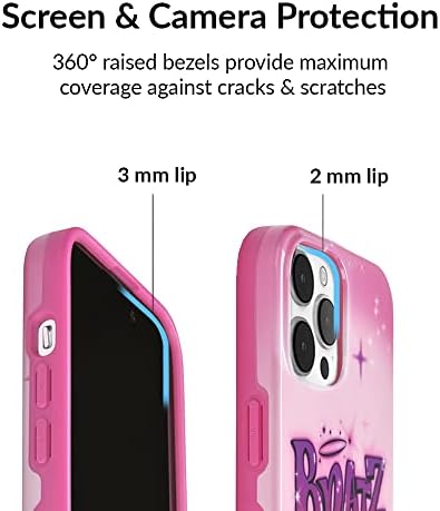 Bársony Kaviár x Bratz Tervezett iPhone 13 Pro Esetben a Nők - Aranyos Védő Bratz Babák Telefon Esetekben - Kompatibilis