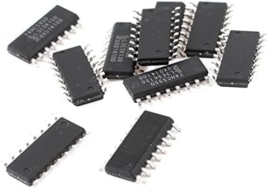 Aexit 10 Db DIP Kapcsolók 74HC595D Elektronikus SMD 4mm SOP-16 8-Bites Retesz SP3T DIP Kapcsolók Shift Register