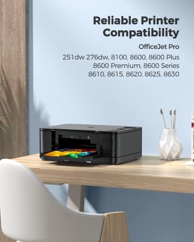 950XL Fekete Tintapatron Kompatibilis HP 950 XL Tinta Csere Magas Hozam Használata OfficeJet Pro 8600 8610 8615 8620 8100
