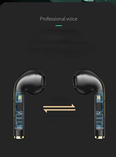 AOOF 升级版X1蓝牙耳机tws无线半入耳式带数显 Darknightgreen