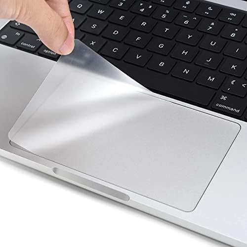 (2 Db) Ecomaholics Laptop Touch pad Védő Fedél MSI Impulzus GL76 17.3 hüvelykes Laptop, Átlátható, Nyomon pad Védő Bőr Film