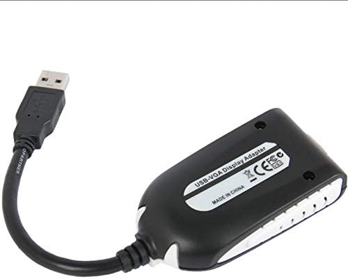 VGA Kábel USB 3.0 VGA Adapter, Felbontás: 1920 x 1080(Fekete).