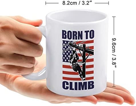 Falember az Amerikai Zászló Nyomtatás Bögre Kávét Dobon Kerámia teáscsésze Vicces Ajándék Irodában, Otthon a Nők, a Férfiak