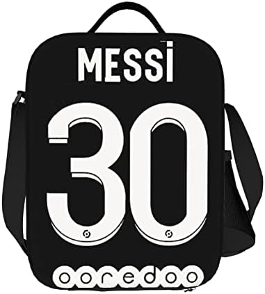 Lionel Párizsi Psg 30 Messi 2021 Étkezés Zsák Szigetelt Ebéd Táska Vízálló Újrafelhasználható Ebédet Jég Ebédre Táskák