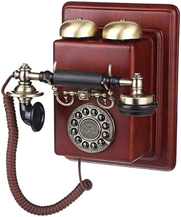 XJJZS Retro Antik Fali Telefon,Hagyományos Telefon, Íróasztal Tárcsázza a Vezetékes Telefon a Hívás adatait az Irodában,