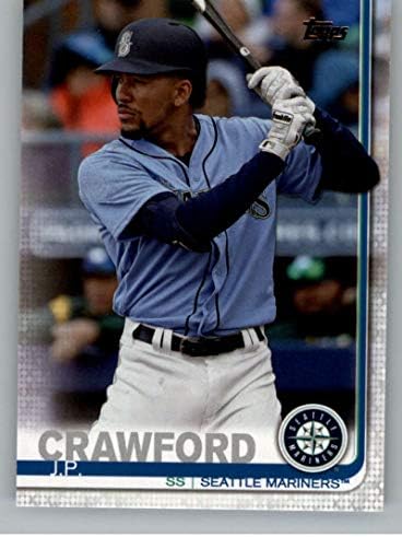 2019 Topps Frissítés US177 J. P. Crawford Seattle Mariners MLB Baseball Trading Card