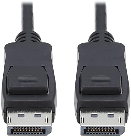 Tripp Lite High Speed HDMI Kábel, DP 1.4 Kábel Reteszelés Csatlakozók, 8K Nagy Felbontású Videó, HDR, 4:2:0, HDCP 2.2 (M/M)