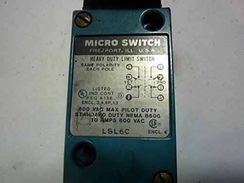 Microswitch LSL6C Limit 10 Amp 600V